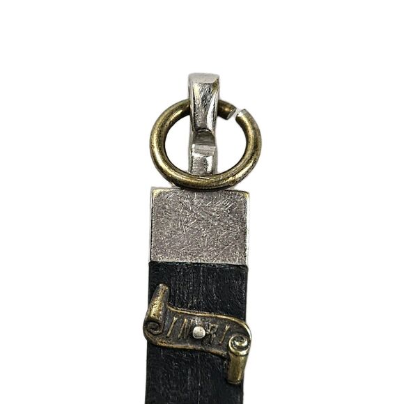 Crucifix Brass/sliver Pendant 4in Jesus INRI Cross Religious Made In Germany - Picture 5 of 9